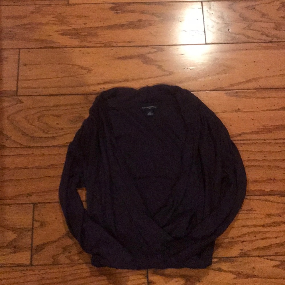 Deep purple Banana Republic Top